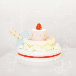 Strawberry Wedding Cake - Le Toy Van -Toy Sale Store LETV329StrawberryWeddingCake4