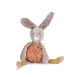 Large Clay Rabbit Soft Toy By Moulin Roty - Trois Petits Lapins