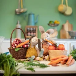 Large Ochre Rabbit Soft Toy By Moulin Roty - Trois Petits Lapins -Toy Sale Store LargeOchreRabbitSoftToybyMoulinRoty TroisPetitsLapinsDragonflyToys4