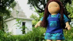 Steiner Girl Doll - Auburn Hair Large -Toy Sale Store LargeSteinerDollAuburnHairedDragonflyToys