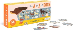 The A To Z Of Dogs - A Very Long Puzzle 58 Pieces -Toy Sale Store LongDogPuzzle58PiecesDragonflyToys.jpg3