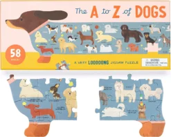 The A To Z Of Dogs - A Very Long Puzzle 58 Pieces -Toy Sale Store LongDogPuzzle58PiecesDragonflyToys.jpg5