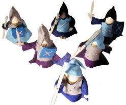 Wooden Knights Set Of 6 By Magic Wood