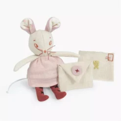 Milk Tooth Mouse By Moulin Roty -Toy Sale Store MilkToothMousebyMoulinRoty DragonflyToys1