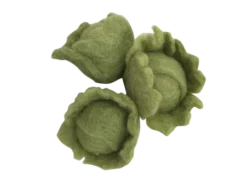 Mini Cabbage Vegetable Felt Play Food By Papoose
