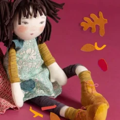 Moulin Roty French Dolls - Les Rosalies Iris Doll -Toy Sale Store MoulinRotyFrenchDolls LesRosaliesIrisDoll5