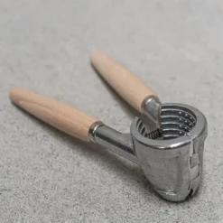 Nut Cracker Metal Wood Handles