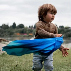 Earth Silks - Sarah Silks -Toy Sale Store Ocean Earth Silk by Sarah Silks