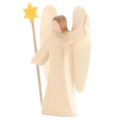 Mini Wooden Angel With Star (66500) - Ostheimer