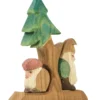 Ostheimer Fir Tree With Gnomes, 3 Pieces