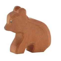 Wooden Bear Small Sitting (22004)- Ostheimer
