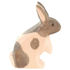 Rabbit Black And White Standing (15021) - Ostheimer