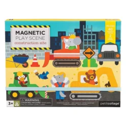Magnetic Play Scene Construction Site By Petit Collage -Toy Sale Store PETITCOLLAGECONSTRUCTIONMAGNETICPLAYSCENE DragonflyToys3