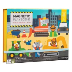 Magnetic Play Scene Construction Site By Petit Collage