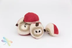 Apple Piece Felt Play Food By Papoose