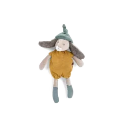 Small Ochre Rabbit Soft Toy By Moulin Roty - Trois Petits Lapins