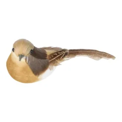 Christmas Tree Decorations - Petta Clip On Bird Beige