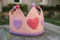 Felt Crown -Toy Sale Store Princess felt crown 001