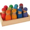 12 Rainbow Friends Special Edition Cherry Wood By Grimms