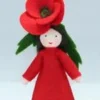 Ambrosius Red Poppy Fairy Doll