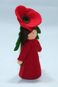 Ambrosius Red Poppy Fairy Doll -Toy Sale Store RedPoppyFairyDollLightSkinToneAmbrosiusDragonflyToys22