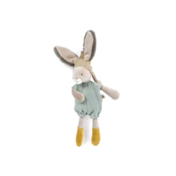 Small Sage Rabbit Soft Toy By Moulin Roty - Trois Petits Lapins
