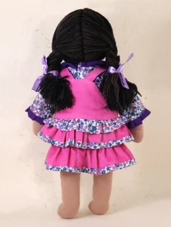 Steiner Girl Doll - Straight Black Hair Large 5 Steiner Girl Doll - Straight Black Hair Large -Toy Sale Store SteinerGirlDoll StraightBlackHairLarge DragonflyToys22