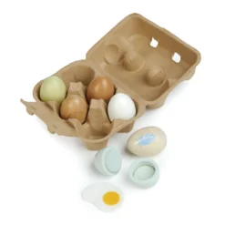 Le Toy Van Wooden Eggs -Toy Sale Store TL8285WoodenEggs Dragonflytoys