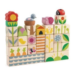 Tender Leaf Wooden Garden Blocks -Toy Sale Store TL8453GadenBlocksDragonflytoys1