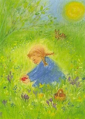 Red Easter Egg Postcard By Marjan Van Zeyls 1 Red Easter Egg Postcard By Marjan Van Zeyls