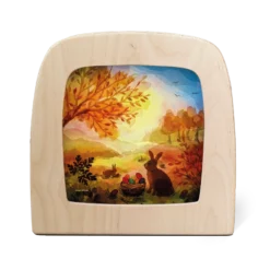 Toverlux Silhouette Vogel Geluk Easter Basket