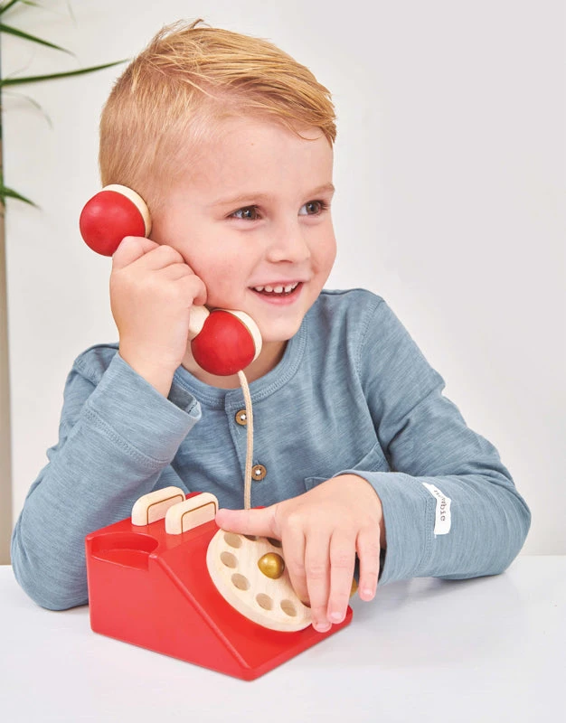 Vintage Telephone By Le Toy Van - Image 2