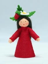 Ambrosius Strawberry Flower Fairy Doll 4 Ambrosius Strawberry Flower Fairy Doll - Image 4