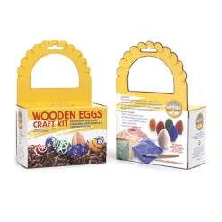 Wooden Eggs Craft Kit -Toy Sale Store WoodenEggCraftKit DragonflyToys3