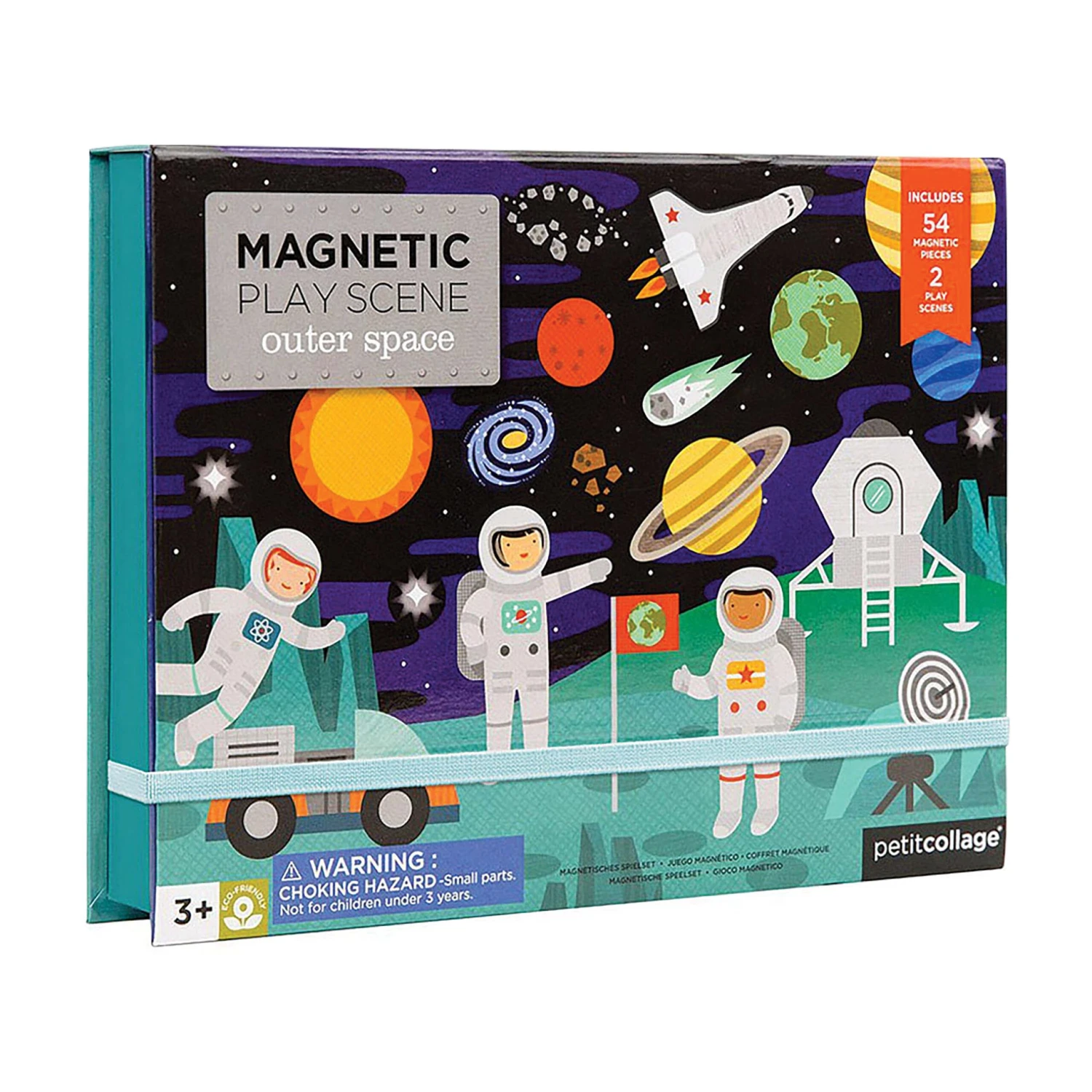 Magnetic Play Scene Outer Space By Petit Collage 1 Magnetic Play Scene Outer Space By Petit Collage
