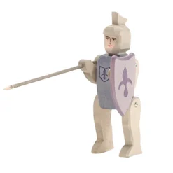 Knight Riding Blue, With Jousting Pole (2750) - Ostheimer
